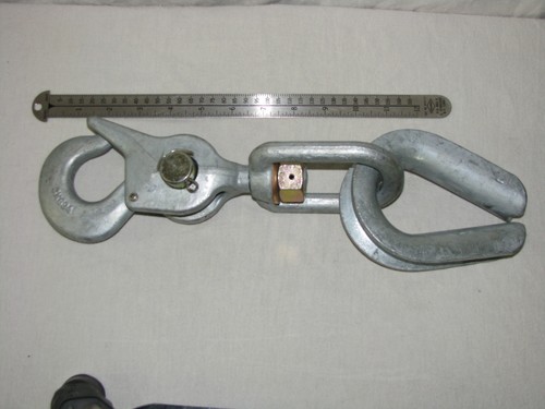 Swivel lifting towing hook - lifting, or