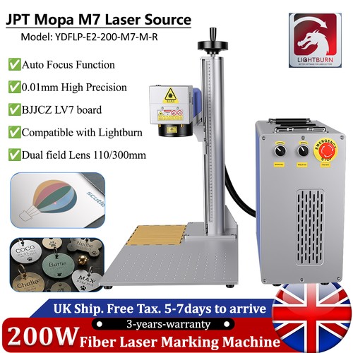 Jpt 200w mopa - fiber, laser