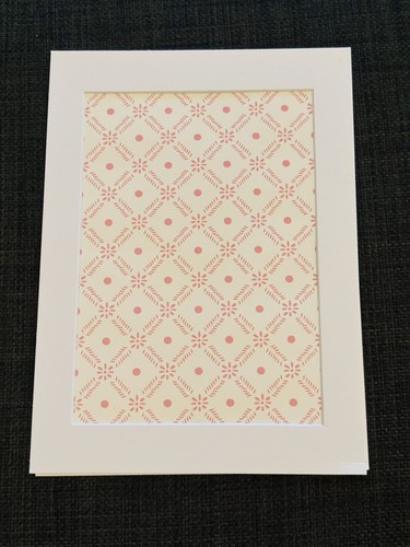 Asda pink floral - pink, paper
