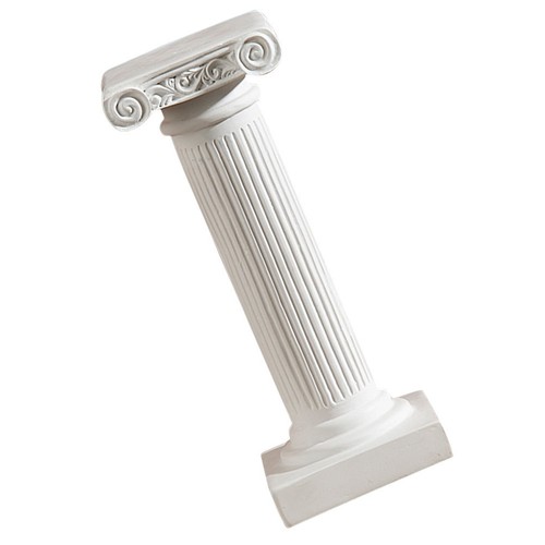 Durable white resin roman - durable,