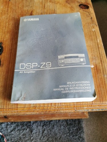 Yamaha dsp amp owner s - yamaha, owner's