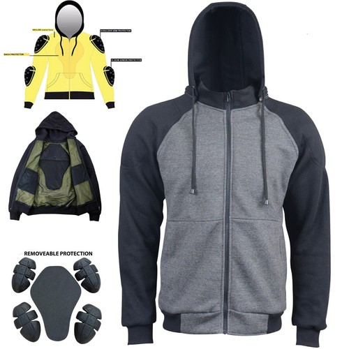 Fleece hoodie removable armour - fleece,