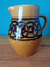 Brixham Pottery Jug Mustard