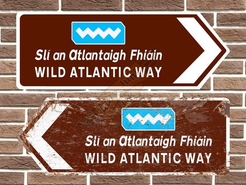 Wild atlantic way metal road - wild,