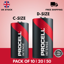 DURACELL PROCELL INTENSE C & D