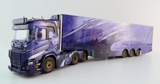 Tekno 81282 - Scania NG R 6x2 Truck with Trailer VOWA Prince Purple Rain 1:50