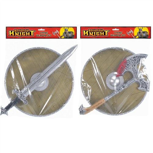 Kids viking shield and - viking, weapon