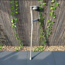 1 x COOPERS Adjustable Lightweight Adult Extra Long Elbow  Crutch Walking Aid
