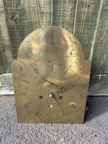 Antique 18th brass day - brass,