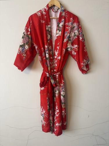 Japanese silk kimono - kimono/, dressing