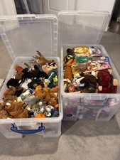 234 TY Beanie Babies Large
