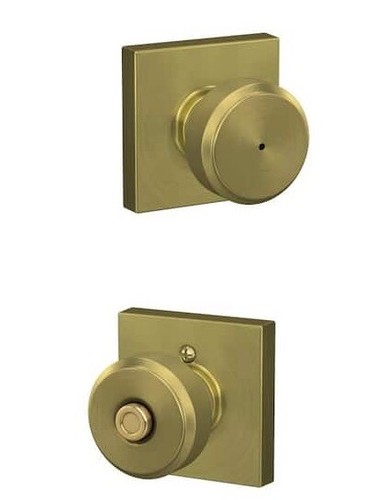 Schlage bowery satin brass - bowery,