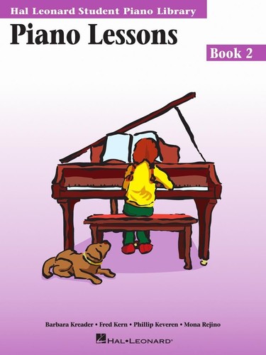 Piano lessons book - book, 2.:
