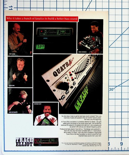 Trace elliot bass amp magazine - elliot,
