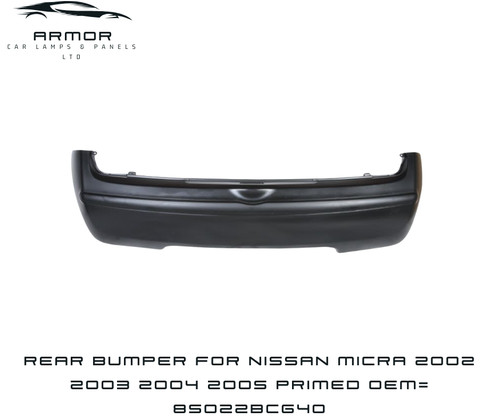 Rear bumper for nissan - rear,