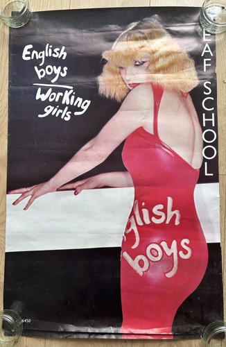 Deaf school poster punk new - school,