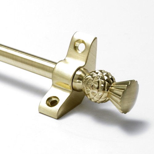 Satin brass stair rods 8 - brass,