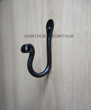 Hand Forged Iron Wall Hook –