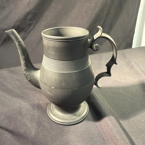 Vintage black basalt jug - vintage,