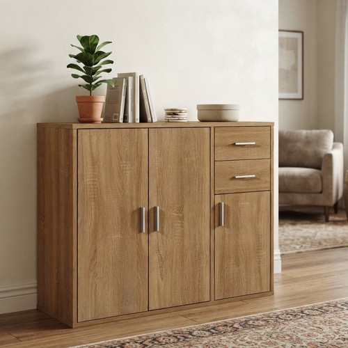 Durable sideboard cabinet with - durable,