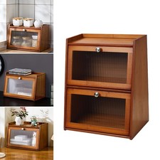 Vintage Kitchen Sideboard Kitchen Storage Cabinet Food Container Makeup Case UK