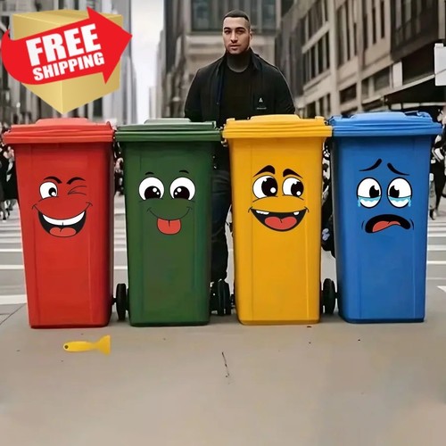 Cartoon face stickers - stickers, (4