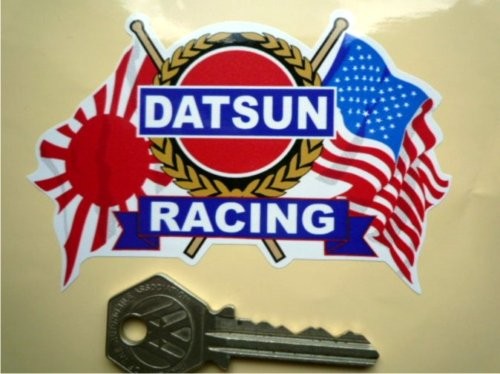 Datsun usa japanese flags - datsun,