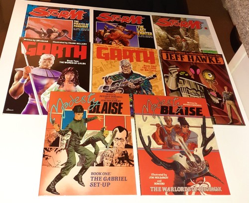 Vintage titan books - 8x, uk