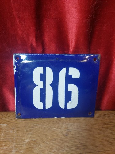 Vintage french enamel - vintage, door