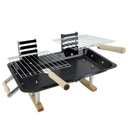 Portable steel hibachi bbq - portable,