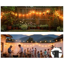 50FT Festoon Outdoor String