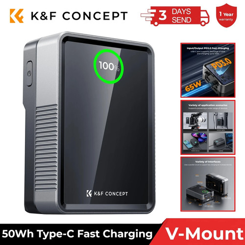 Concept 50wh v mount - k&f,