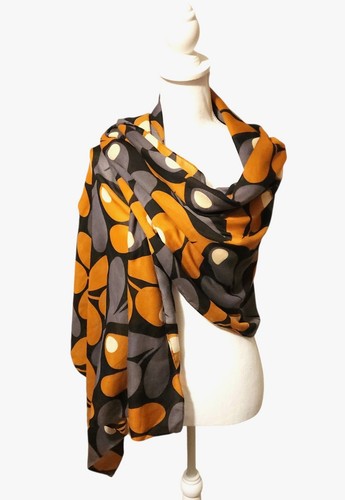 Orla kiely uniqlo scarf - kiely, scarf/