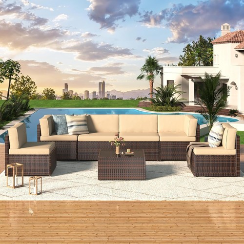 Pcs outdoor patio furniture - 7,