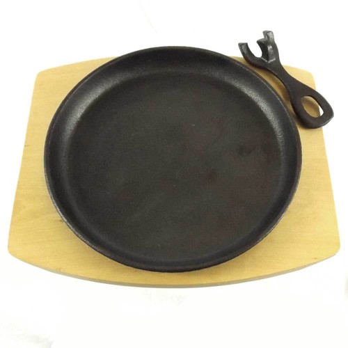 Cast iron - cast, sizzling