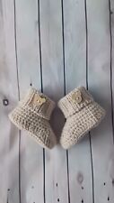 Bear Baby Booties 0-3 Months