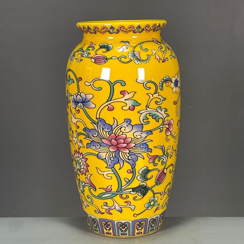 Qing qianlong enamel - enamel, flower