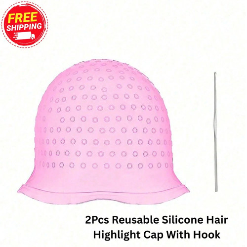 2pcs reusable silicone hair - 2pcs,