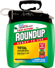 Roundup 120023 Fast Action Weedkiller Pump 'N Go Ready To Use 5 Litre Sprayer 