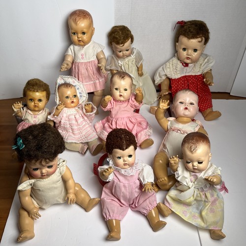 Tiny tears dolls lot - 10,