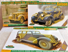 3, Ace 1/72 Kits British Cars
