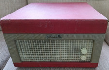 Dansette Major, red 1950's mono record player, rebuild project read deatails.