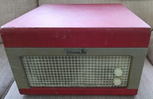 Dansette major red 1950 - dansette, major,