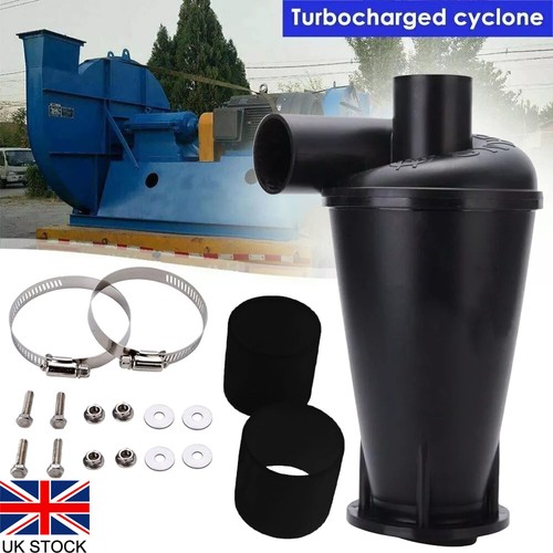 Black cyclone dust collector - black,