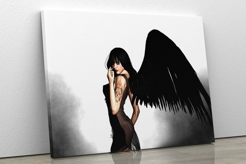 Gothic tattoo angel - tattoo, wings