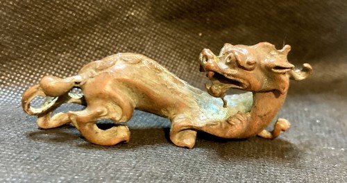 Bronze asian dragon 2 - , 1/2"