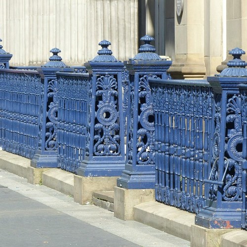 Photo 6x4 cast iron railings - 6x4,