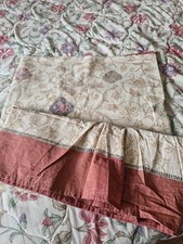 X2 Dorma V&A Kalamkari Single Box Valance Sheet X2
