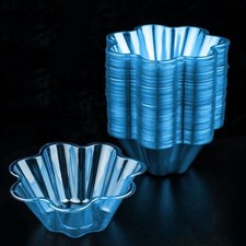 50Pcs Transparent Plastic Ice