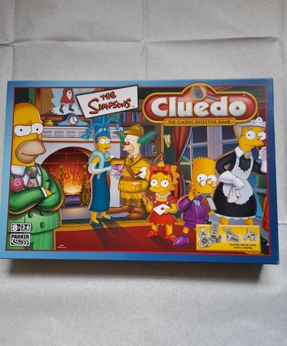 The simpsons cluedo - cluedo, 2001